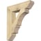 Ekena Millwork Balboa Slat Rough Sawn Bracket, Douglas Fir, 6"W x 28"D x 32"H BKT06X28X32BOA06RDF - alternate 1
